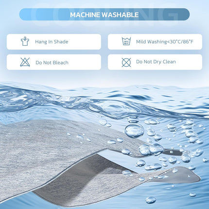 Cool Comfort | Queen Size Cooling Blanket with Q-Max >0.4 Fabric | Lightweight Summer Blanket for Hot Sleepers