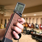 Guitar Chord Trainer with Metronome, Pocket Guitar Practice Tool with Steel Strings, Portable Guitar Accessories