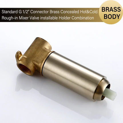Toilet Sprayer, Toilet Bidet Sprayer Wall Mount with Hot and Cold Mixer