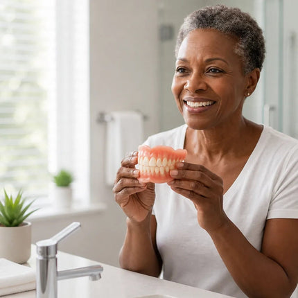 Denture Kit, Custom Fit Dentures with No Adhesive