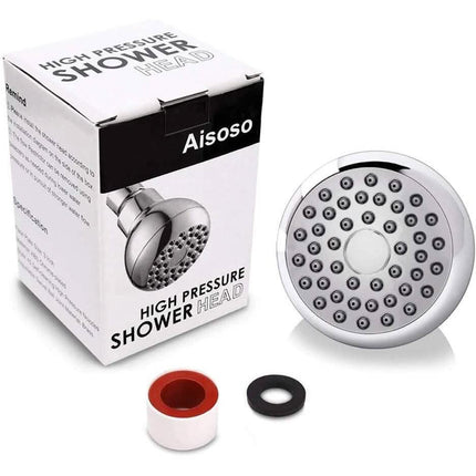 High Pressure Shower Head, Fixed Showerhead with Adjustable Swivel Ball Joint – image 8
