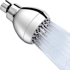 High Pressure Shower Head, Fixed Showerhead with Adjustable Swivel Ball Joint, Low Water Pressure Shower Head