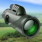 HD Monocular Telescope, High Power Monocular for Wildlife Viewing, Compact Handheld Telescope for Nature Observation