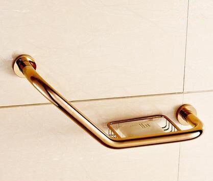 Brass Bathtub Grab Bar, Grab Bar for Elderly and Seniors – image 8
