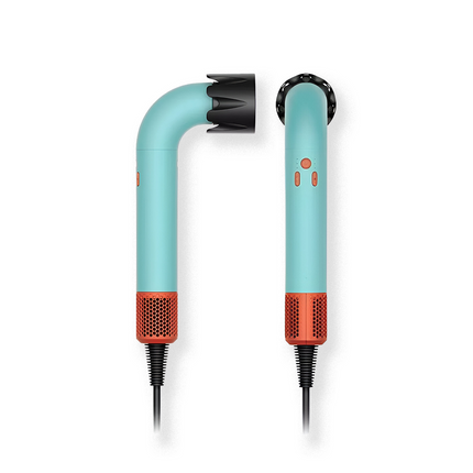 Lightweight Hair Dryer with Attachments, Professional Blow Dryer with Magnetic Nozzles