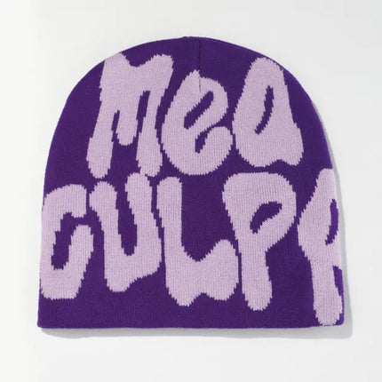 Beanie for Men and Women, Knit Beanie Hat, Warm Winter Hat, Toque, Retro Y2K Skull Cap in 18 Colors