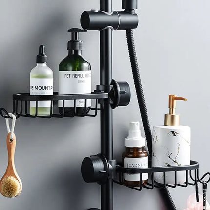 Stainless Steel Shower Shelf, Small Bathroom Storage – image 4