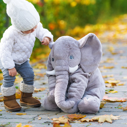 Elephant Stuffed Animal, Cuddly Plush Toy and Hugging Pillow – image 11