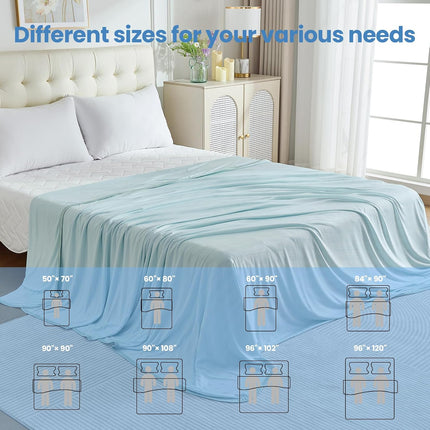 Cooling Blanket Collection | Soft Lightweight Summer Blanket for Hot Sleepers | Ideal for Night Sweats on Bed or Couch