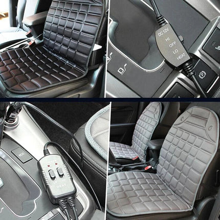Heated Car Seat Cushion, 12V Car Seat Heater with Auto Temperature Control – image 8