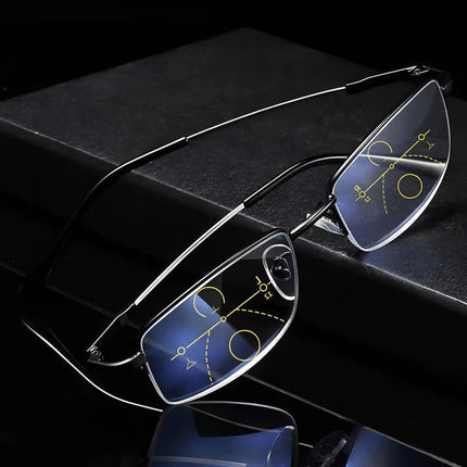 Blue Light Glasses, Progressive Reading Glasses with UV Protection – image 4