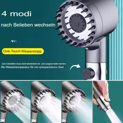 High Pressure Shower Head with Filter, Water Saving Showerhead – image 5