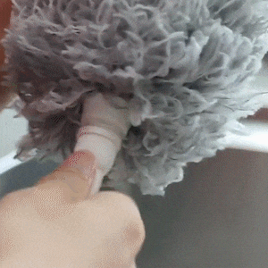 Microfiber Duster with Extension Pole, Ceiling Fan Cleaner with 3 Heads – image 11