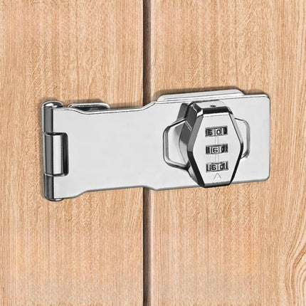 Combination Lock for Cabinets and Drawers, Keyless Mailbox Lock with 3 Digit Dials – image 6