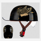 DOT Approved Motorcycle Helmet, Lightweight Motorcycle Half Helmet with Quick Release – image 13