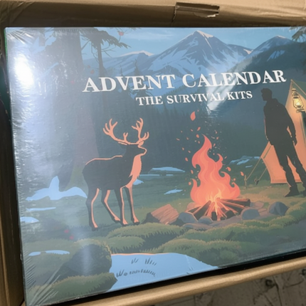 Mens Advent Calendar with 24 Outdoor Tools, Christmas Gifts for Men and Campers – image 11