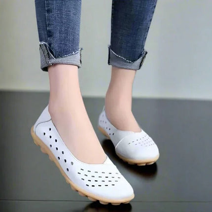 Womens Loafers Wide Fit, Leather Loafers for Women – image 11