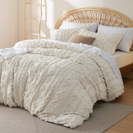 Duvet Cover Set, Breathable Microfiber Boho Bedding for All Seasons – image 5