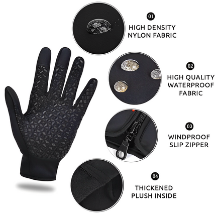Winter Gloves for Women and Men, Touchscreen Bike Gloves for Cycling – image 4