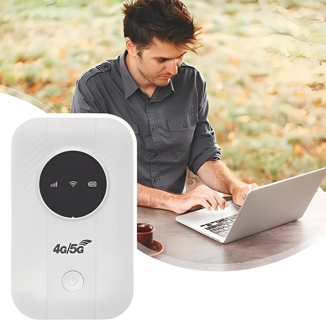 Portable WiFi Router, Mobile Hotspot, Wireless Router for Travel, WiFi Hotspot Device for Phones and Laptops