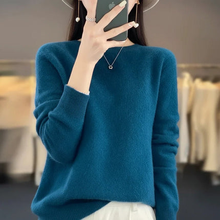 Crew Neck Sweater for Women, Womens Crewneck Sweater – image 7