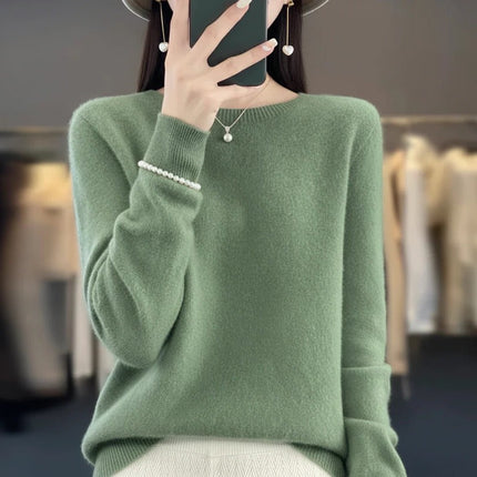 Crew Neck Sweater for Women, Lightweight Pullover Sweaters – image 9