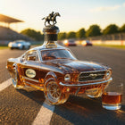 Whiskey Decanter, Car Shaped Glass Decanter for Bourbon, Barware and Bar Accessories, Whiskey Lover Gift for Car Lovers