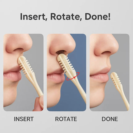 Compact Nose Trimmer with 360 Degree Rotating Head, Nose Hair Remover for Travel – image 10