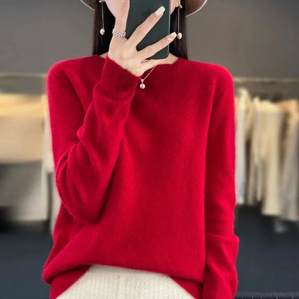 Crew Neck Sweater for Women, Lightweight Pullover Sweaters – image 15