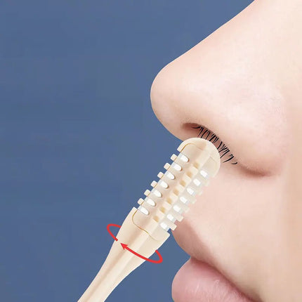 Nose Hair Trimmer for Men and Women, Compact Nose Trimmer with 360 Degree Rotating Head, Nose Hair Remover for Travel