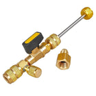 HVAC Valve Core Removal Tool, Schrader Valve Core Tool for 1/4 and 5/16 SAE, AC Valve Core Remover and Installer