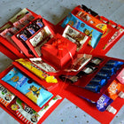 Luxury Gift Box, Empty Surprise Gift Box, Reusable Treat Box for Birthday and Holiday Gifts