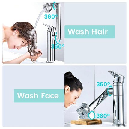 Bathroom Faucet with Aerator, Single Handle Sink Faucet