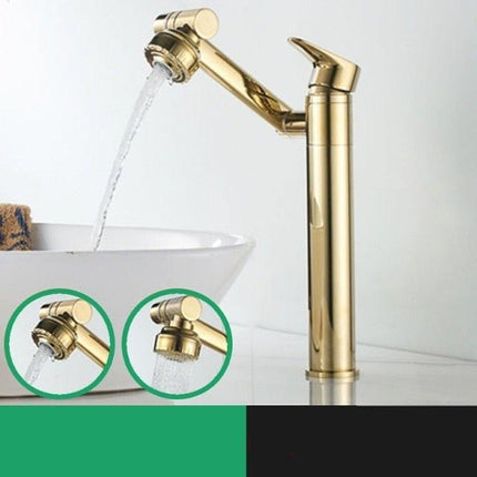 2 in 1 Bathroom Basin Faucet, Single Handle Sink Faucet – image 17