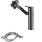 Single Hole Bathroom Faucet, Black Bathroom Faucet with Adjustable Flow – image 8