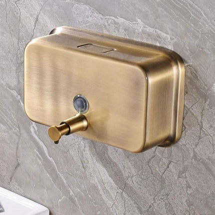 Soap Dispensers 40 oz, Antique Bronze Stainless Steel Liquid Soap Dispenser