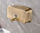 Soap Dispensers 40 oz, Antique Bronze Stainless Steel Liquid Soap Dispenser