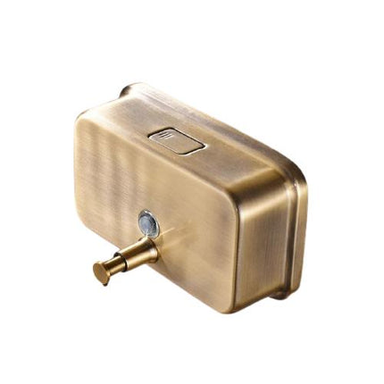 Soap Dispensers 40 oz, Wall Mounted Soap Dispenser for Bathroom, Antique Bronze Stainless Steel Liquid Soap Dispenser