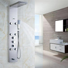 Shower Panel Tower System with Rainfall Head and Body Jets, Stainless Steel Thermostatic Shower Faucet with – image 7