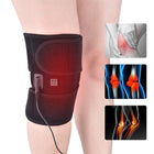 Knee Massager with Heat, Infrared Heating Pad for Knee Pain Relief, Heated Knee Wrap, Arthritis Heating Pad for Legs