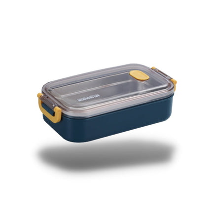 Insulated Lunch Box, Stainless Steel Bento Box with Compartments, Leak Proof Lunch Box for Adults at Work and School
