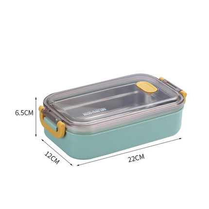 Insulated Lunch Box, Stainless Steel Bento Box with Compartments – image 8