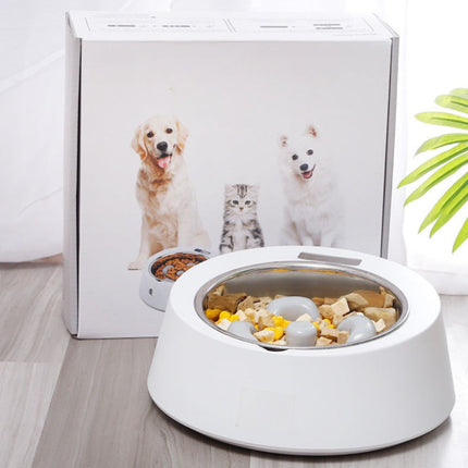 Intelligent Weighing Bowl for Pets with Clear LED Display | Accurate Food Measurement for Balanced Diets