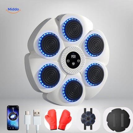 Music Boxing Machine Wall Mounted, Boxing Machine with Bluetooth and RGB Lights – image 8
