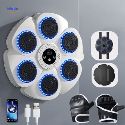 Music Boxing Machine Wall Mounted, Boxing Machine with Bluetooth and RGB Lights – image 6
