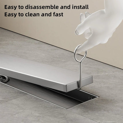 Bathroom Drain Stainless Steel, Tile Insert Hair Catcher Drain