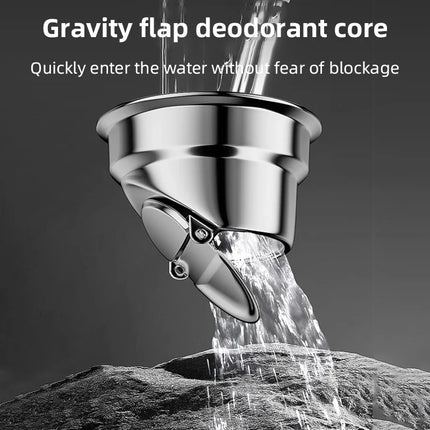 Invisible Floor Drain with Anti Odor Strainer, Tile Insert Hair Catcher Drain – image 6
