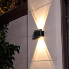 Solar Powered Wall Sconce with Dual Lighting Modes | Eco-Friendly Outdoor Illumination for Pathways and Gardens