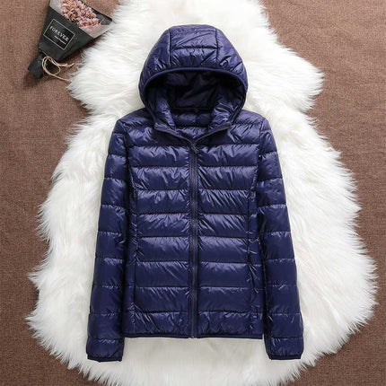 Puffer Jacket for Women, Vegan Puffer Coat – image 13