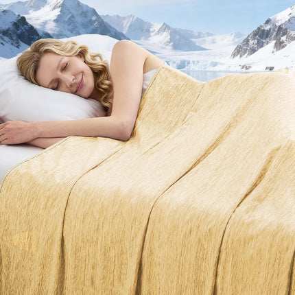 ChillWave | Cooling Blanket with Breathable Fabric | Lightweight & Soft for Hot Sleepers
